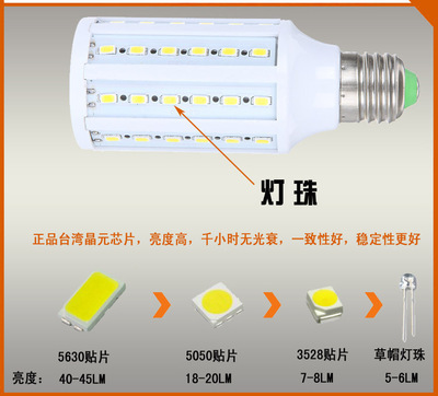 【玉米灯灯具 室内LED灯60珠5730 LED玉米灯新品】价格,厂家,图片,其他LED灯具,深圳市圣红照明有限公司